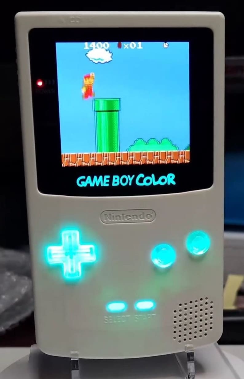 Custom Rechargeable Gameboy Color With OLED Screen - Etsy