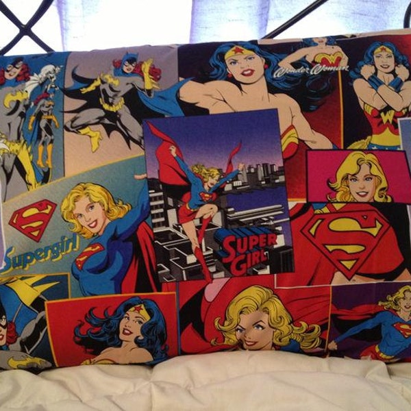 Female Superhero Pillowcase