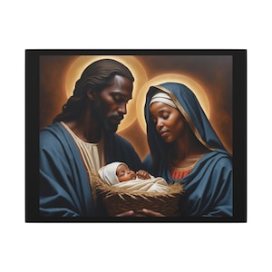 Heilige Familie Leinwanddruck: Heilige Familie Portrait