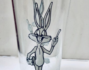 Vintage 1973 Bugs Bunny Pepsi Glass Collection