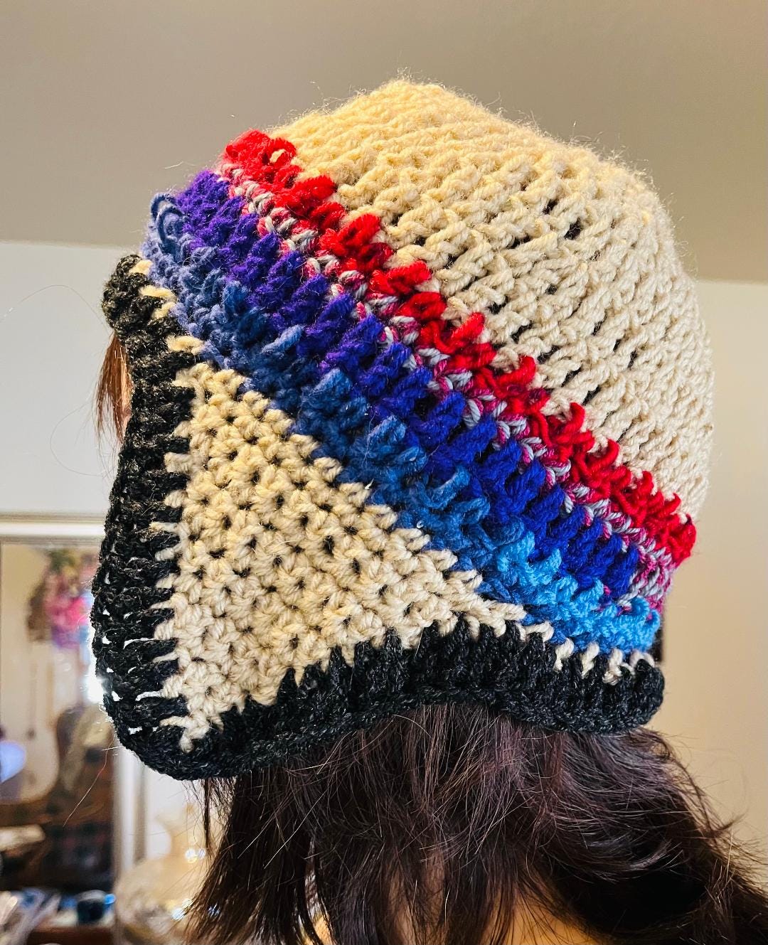 EAR FLAP BEANIE #MAROON [R5115-AW25]