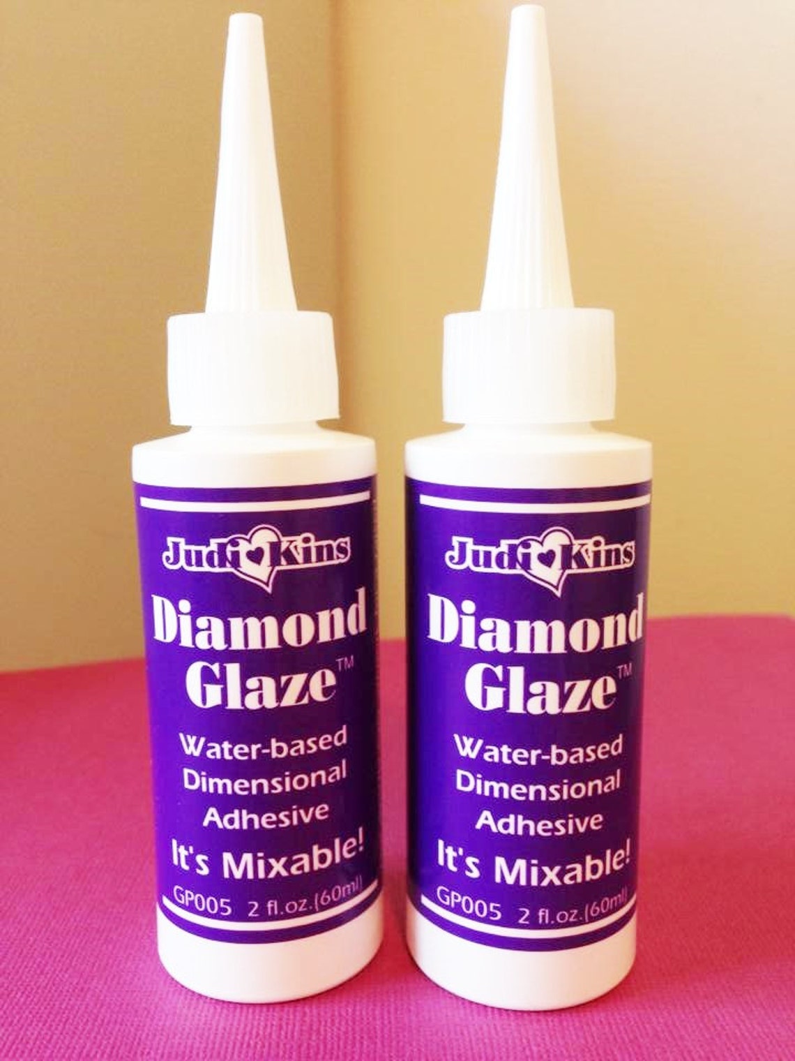 1 Judikins Diamond Glaze Glue 2 oz. Bottle Dimensional Etsy