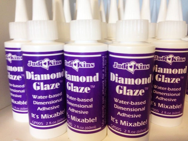 1 Judikins Diamond Glaze Glue 2 oz. Bottle Dimensional Etsy