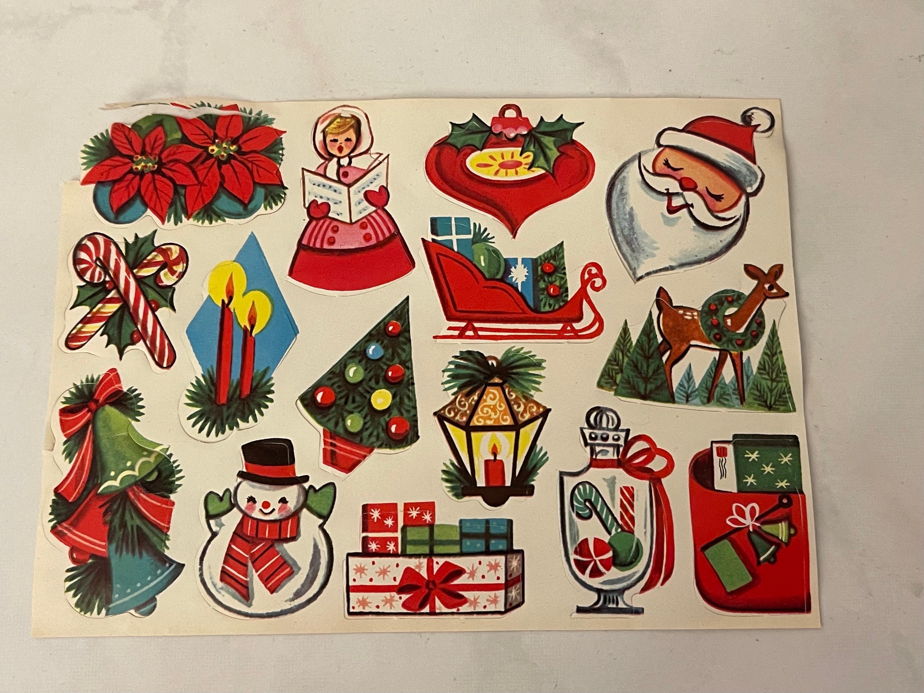 On Sale Santa and Snowman Pocket Ornament Kits Felt Applique 