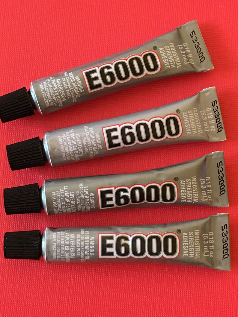 1 Tube E6000 Glue Adhesive Industrial Strength Craft Mini Tube Etsy
