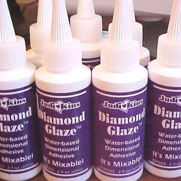 1 Diamond Glaze Glue 2 oz. Dimensional Adhesive for Magnets, Pendants handcut glass tiles ..... theglassconnection