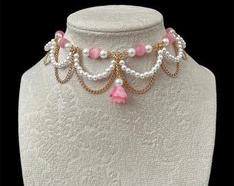Conjunto de collar Rosetta
