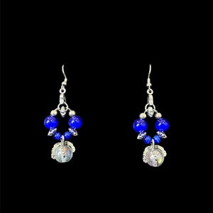 Blue Dragon Claw earrings