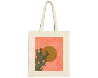 Cactus canvas draagtas