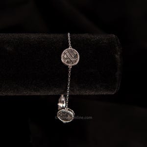 Muonionalusta Meteorit-Schmuck-Armband .925