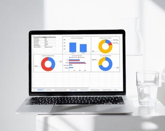 Financial Tracker for Budgeting, Savings, and Investments | Google Sheets & Excel Template