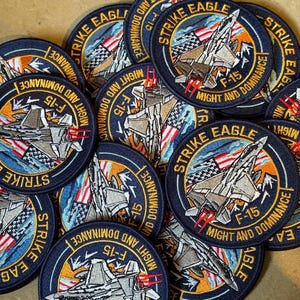 F15 Eagle-patch – straaljagerbadge – Aviation Collectors-patch