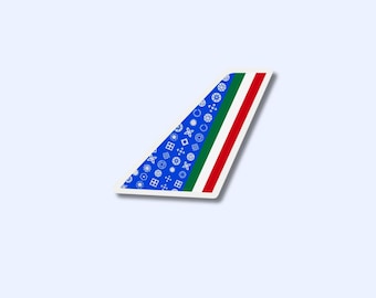 ITA Airways Tail Airplane Sticker | Glossy Aviation Decal