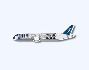 ボーイング 787 ステッカー、ヴァージン アトランティック航空の飛行機