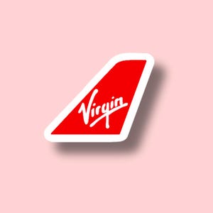 Virgin Atlantic Stickers - Etsy