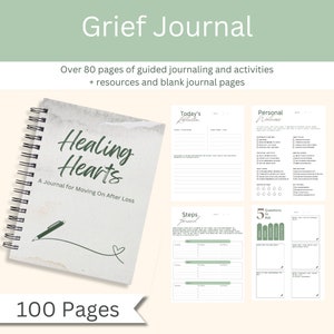 Healing Hearts - Un journal pour aller de l'avant après la perte d'un être cher