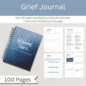 Au-delà des larmes - Un journal pour vivre après la perte d'un être cher