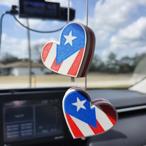 Pride Flag Car Charm