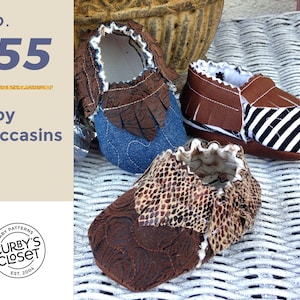 PDF Pattern Baby Shoe Moccasin  Adorable and Fun to make- Instant Download