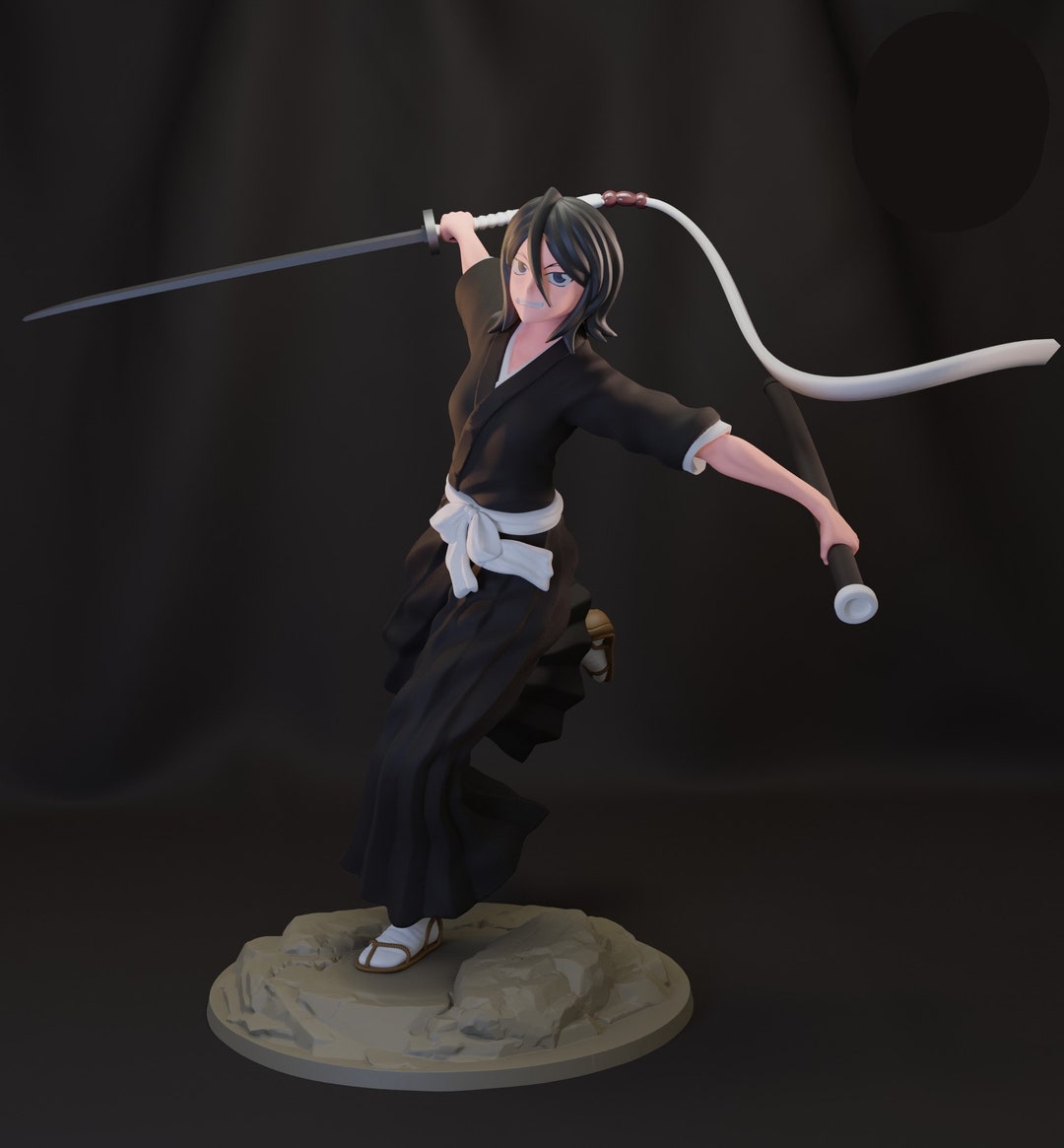 Excellent Model BLEACH - Kuchiki Rukia & Con - Action Figure (Import Giappone) By Megahouse