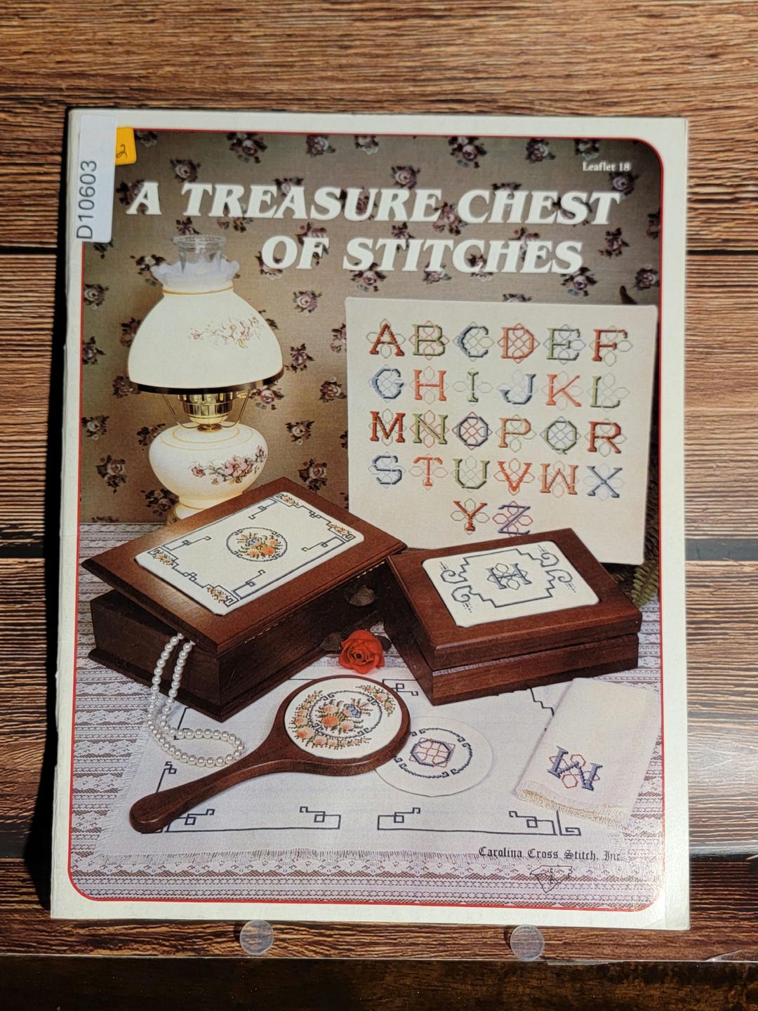 A Treasure Chest of Stitches - 24 Page Cross Stitch Booklet - Etsy