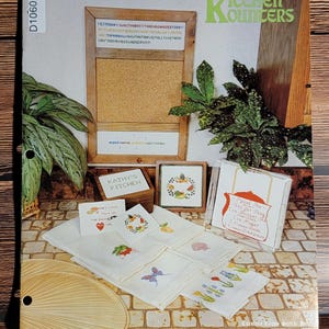 Kitchen Kounters - 12 page Cross Stitch Booklet