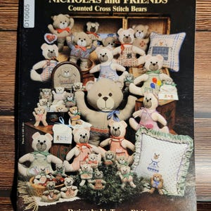 Nicholas and Friends - 21 page Cross Stitch Booklet