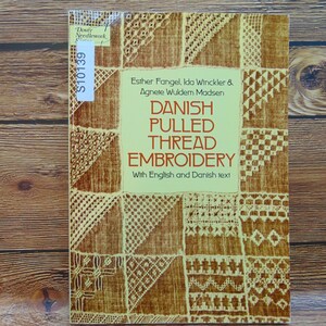 Danish Pulled Thread Embroidery Book - 1977 Book