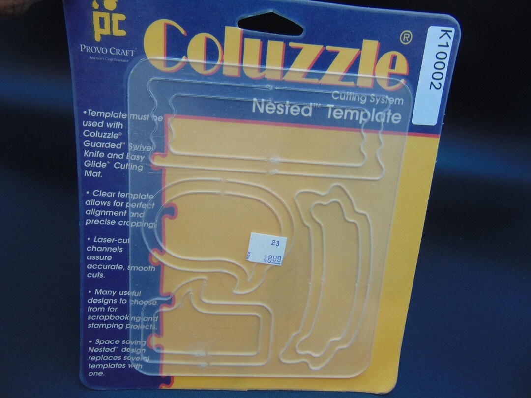 Nested COLUZZLE Template Collage System 1999 Etsy