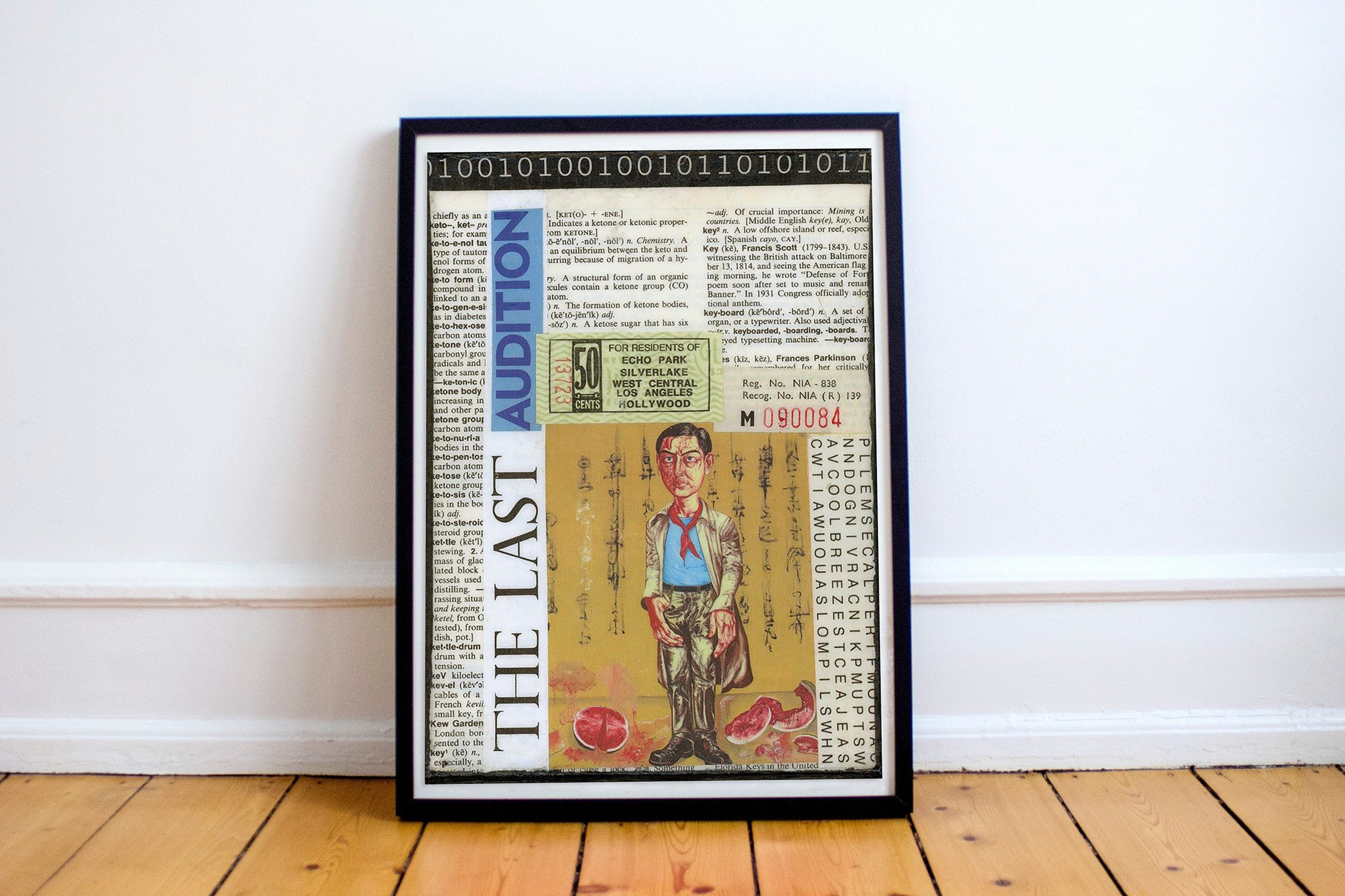 Hollywood Pop Art Collage Printable Wall Art Cowboy Home Etsy