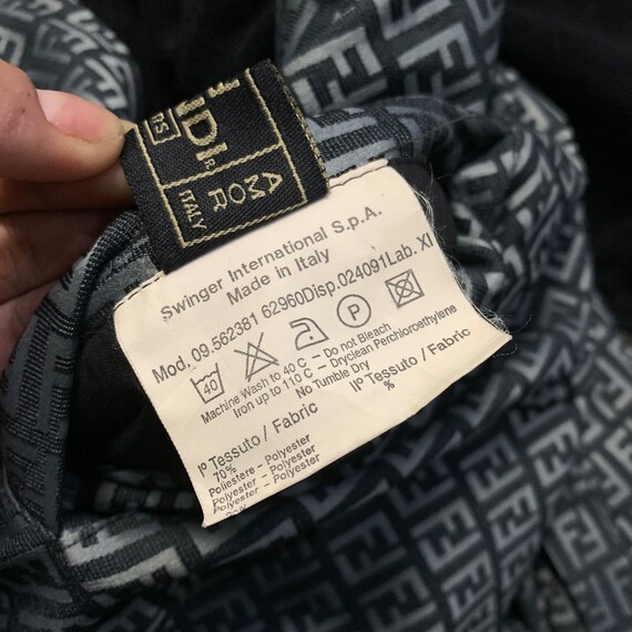 Vintage Fendi Zucca Monogram Zip up Reversible Jacket - Etsy