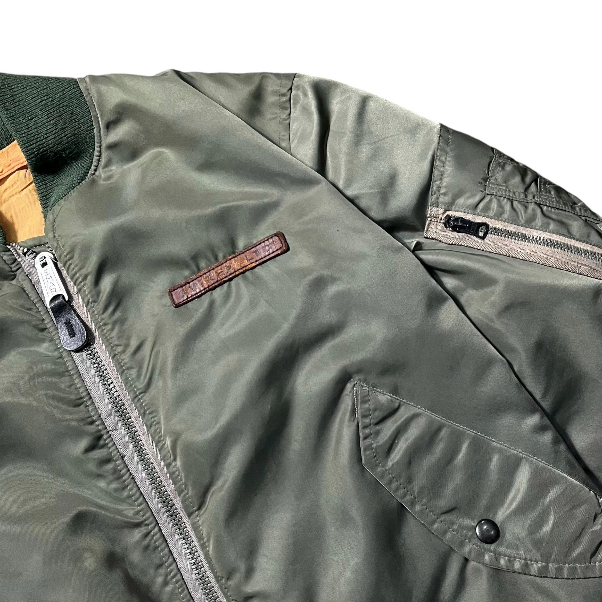 Vintage AVIREX USA Big Logo MA-1 Military Flight Bomber