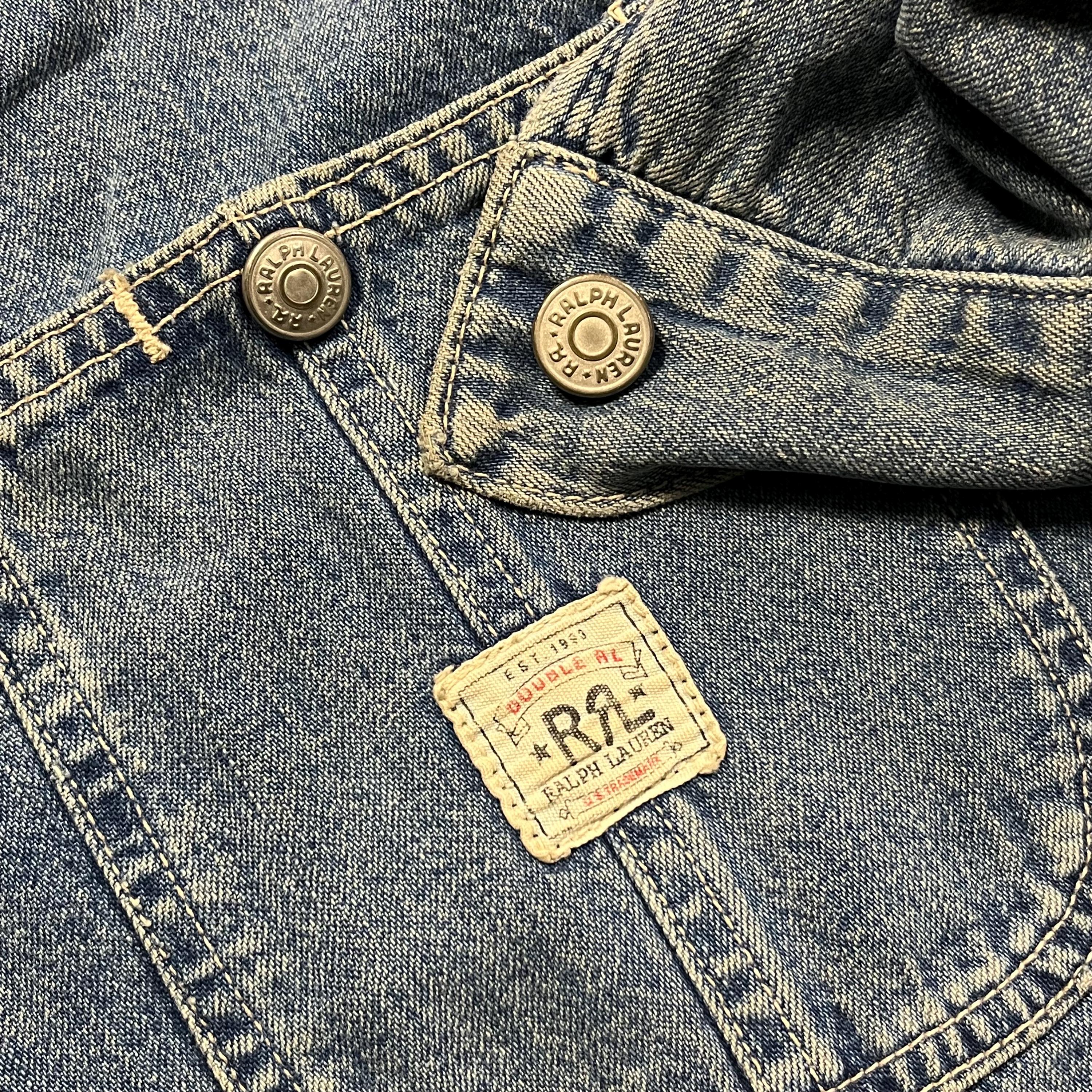Vintage Archive Fall of '93 RRL Ralph Lauren Flannel Linned Vintage Archive Fall of '93 RRL Ralph Lauren Flannel Linned
