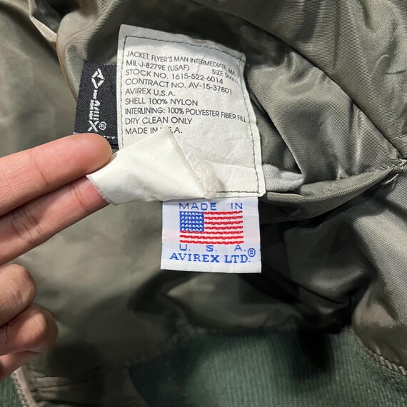 Vintage AVIREX USA Big Logo MA-1 Military Flight Bomber Vintage AVIREX USA Big Logo MA-1 Military Flight Bomber