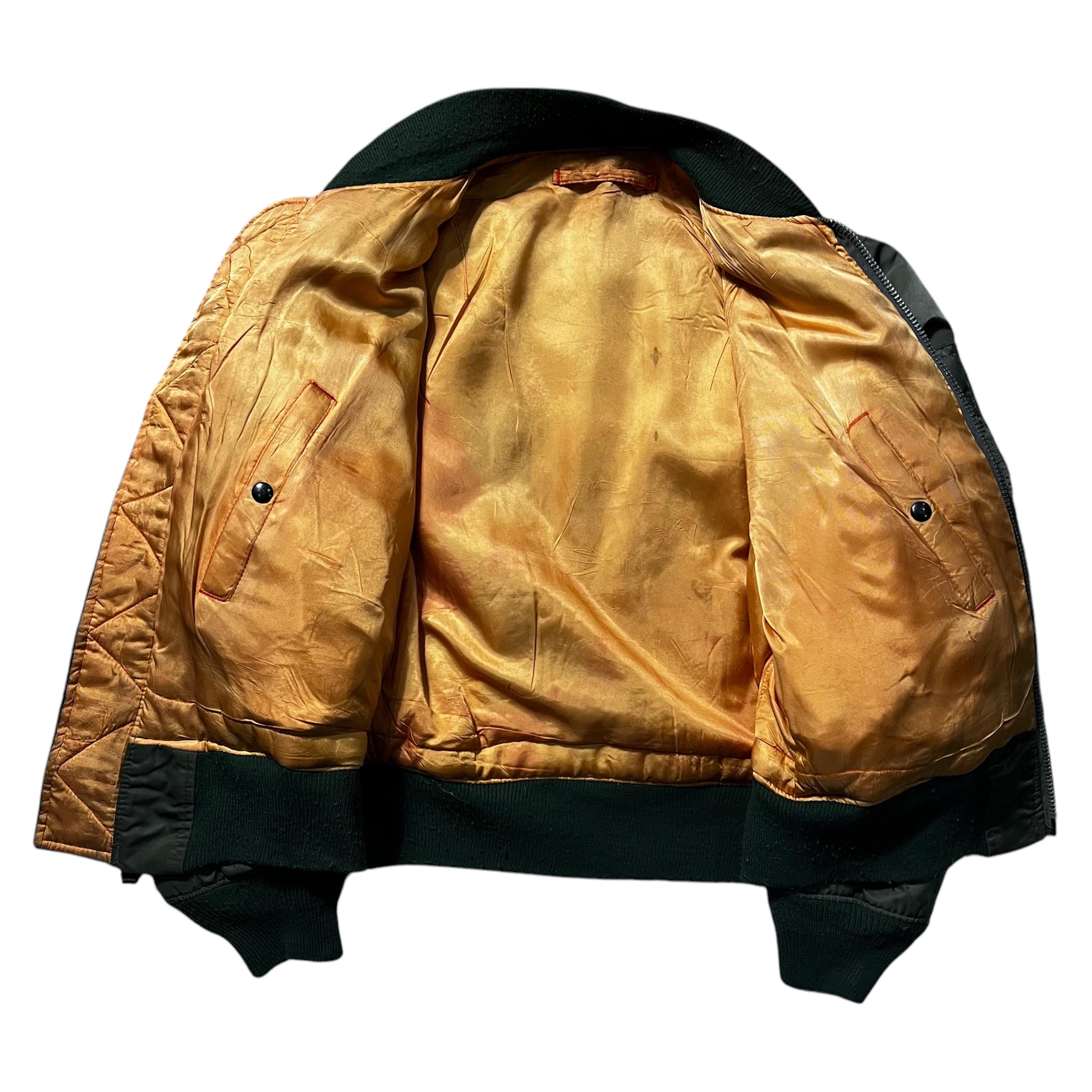 Vintage AVIREX USA Big Logo MA-1 Military Flight Bomber