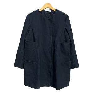 Jil Sander+ 90S Wool Light Coat Vintage Made in West Germany Jil Sander+ 90S Wool Light Coat Vintage Made in West Germany