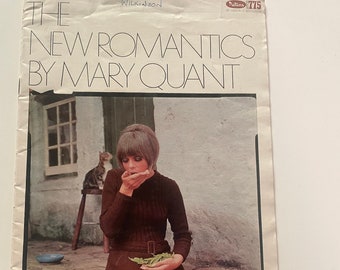 The New Romantics by Mary Quant vintage knitting patterns