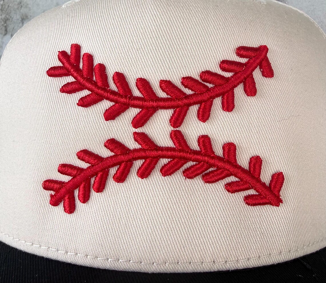 3D Baseball Thread Embroidery (DST) File for Caps - Etsy