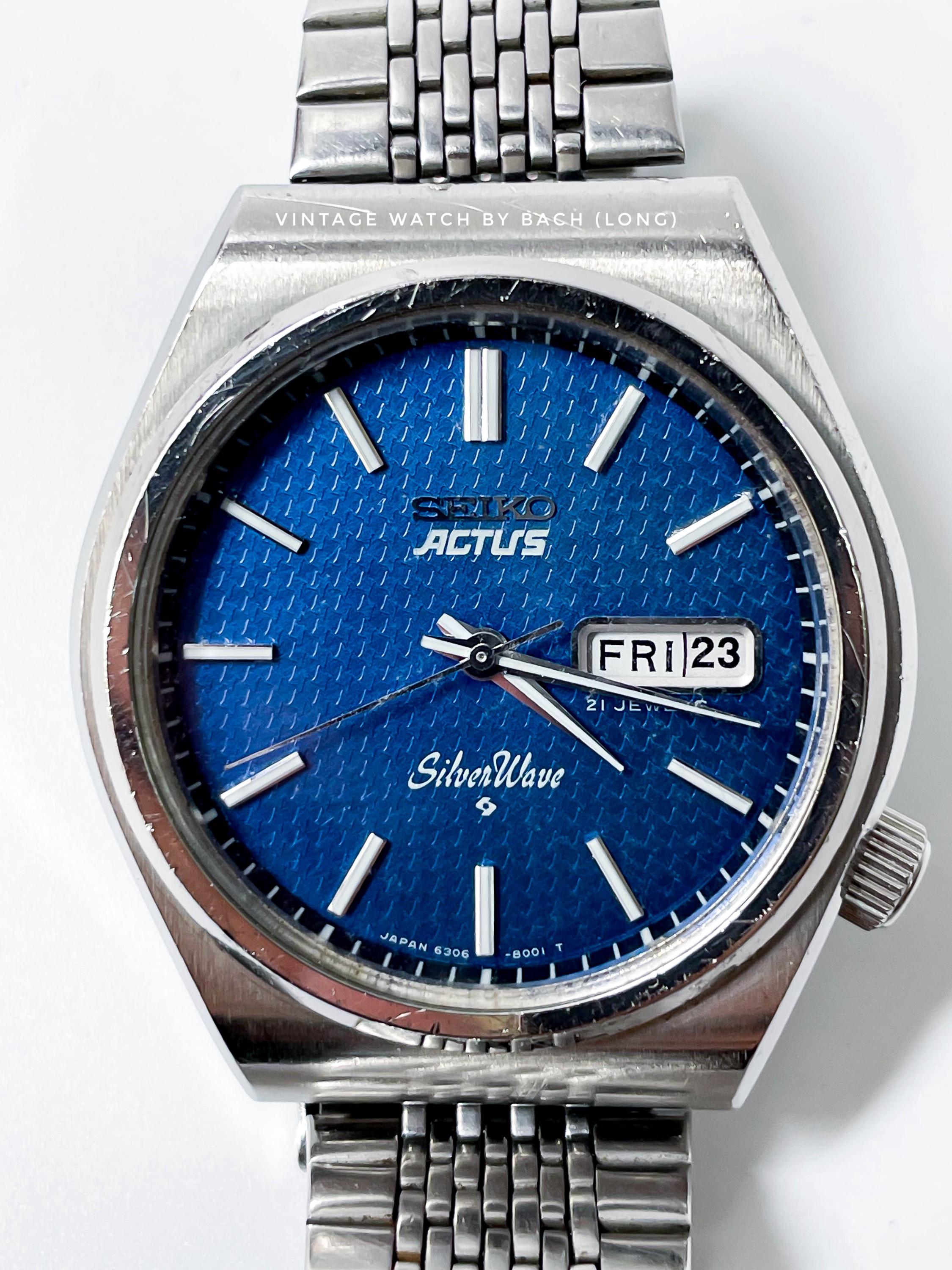 Seiko Actus Silverwave 6306-8010 (automatic) - Etsy