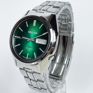 SEIKO 5 ACTUS 腕時計 メンズ 機械式 稼働 6106-6400 Seiko 6106 - Etsy 日本