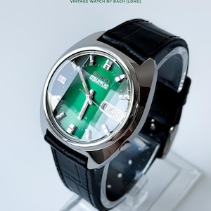 Seiko 5 Actus 7019-7350 Gradient Green Dial (Automatic)