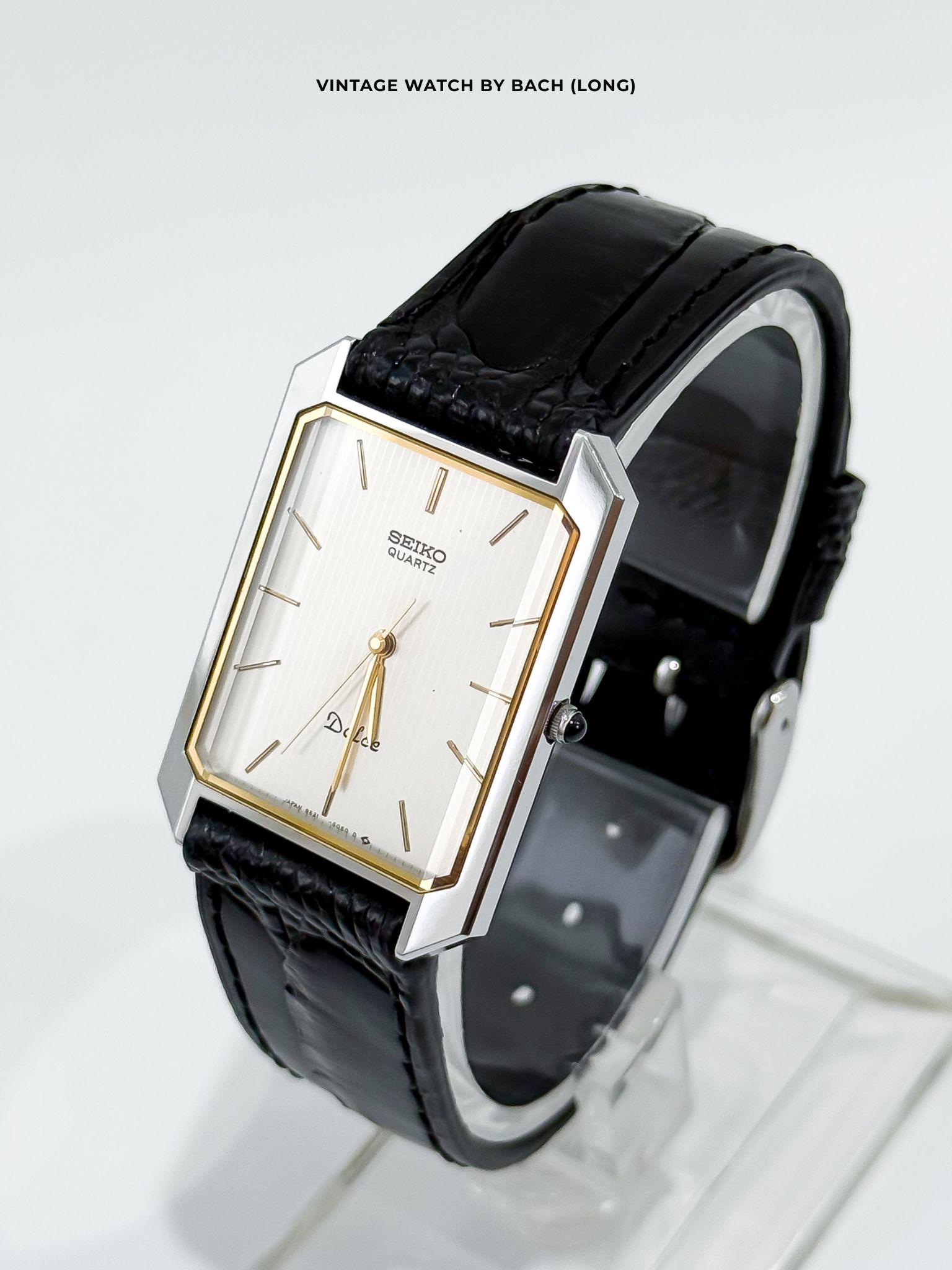Seiko Dolce Tank Watch - Etsy