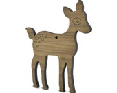 Fawn Personalized Christmas Ornament