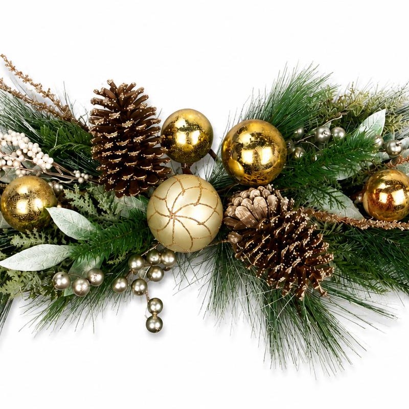 Christmas Swag Gold Mini - Etsy