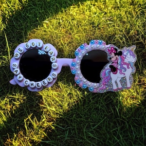 Girl Personalized Sunglasses | Character Themed Sunnies | Sunnies for Kids | Toddler Sunnies | Magical Sunnies