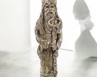 Veles Statue Slavic God Figurine Slavic Mythology Veles Statue Ceramic Slavic Statue Custom Gods Statues Pagan Statues Altar Heathen Figure
