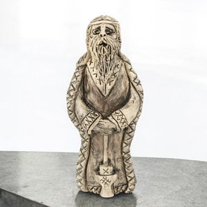 Svarog Keramik-Statue Slawischen Pantheon Svarog Gott-Statue Slawischer Gott Slawisches Idol Slawischen Pagan Heidentum Slawischen Mythologie Altar Svarog Figur