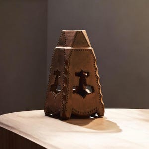 Viking Shadow Lantern Norse Thor Hammer Mjolnir Pegan Night Light Celtic Shadow Lamp Medieval Viking Lamp Norse Night Light Viking Pagan Art