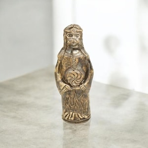 God Kupalo Ceramic Slavic Idol Figurine of the Deity of Ancient Times is Made in the Antique Style Slavic Pantheon Ethnic Idol Ethnic Folk