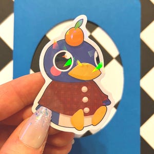 Animal Crossing: ROALD! Holografische sticker